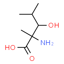 Norvaline,3-hydroxy-2,4-dimethyl-,DL-threo-(8CI)结构式