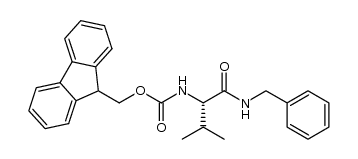 N-Fmoc-L-valine benzylamide Structure