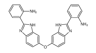 2-[6-[[2-(2-aminophenyl)-3H-benzimidazol-5-yl]oxy]-1H-benzimidazol-2-yl]aniline结构式