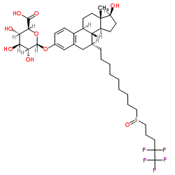 溶剂型3-β-D-葡糖醛酸结构式