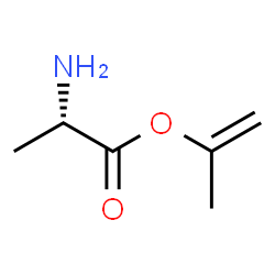 L-Alanine, 1-methylethenyl ester (9CI) structure