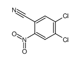 4,5-dichloro-2-nitrobenzonitrile structure