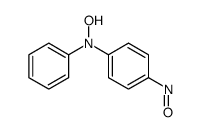 N-(4-nitrosophenyl)-N-phenylhydroxylamine Structure