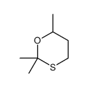 2,2,6-trimethyl-1,3-oxathiane Structure