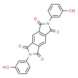 2,6-双(3-羟基苯基)吡咯并[3,4-f]异吲哚-1,3,5,7(2H,6H)-四酮图片