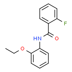 N-(2-Ethoxyphenyl)-2-fluorobenzamide结构式