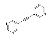 5-(2-pyrimidin-5-ylethynyl)pyrimidine Structure