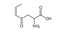 3-[(1E)-1-Propen-1-ylsulfinyl]alanine结构式