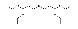 bis-(3,3-diethoxy-propyl)-sulfide Structure