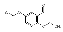 2,5-二乙氧基苯甲醛结构式