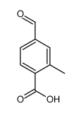 4-甲酰基-2-甲基苯甲酸结构式