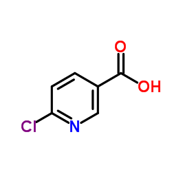 6-氯烟酸结构式