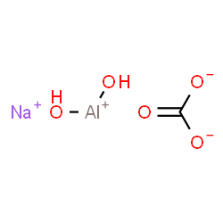 DIHYDROXYALUMINUMSODIUMCARBONATE Structure