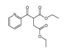 diethyl 2-pyridylcarbonylsuccinate Structure