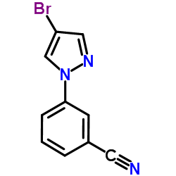 3-(4-Bromo-1H-pyrazol-1-yl)benzonitrile图片