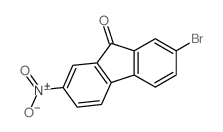 7-bromo-2-nitro-fluoren-9-one结构式