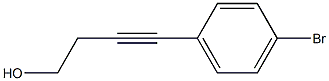 4-(4-broMophenyl)but-3-yn-1-ol结构式