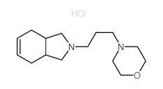 2-(3-morpholin-4-ylpropyl)-1,3,3a,4,7,7a-hexahydroisoindole Structure