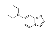 diethyl-imidazo[1,2-a]pyridin-7-yl-amine结构式