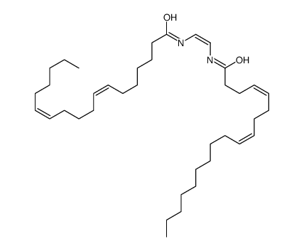 (4E,8E)-N-[(E)-2-[[(7E,12E)-octadeca-7,12-dienoyl]amino]ethenyl]octadeca-4,8-dienamide结构式