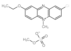 8-chloro-2-ethoxy-5-methyl-phenazine; sulfooxymethane Structure