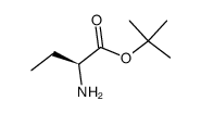 tert-butyl (S)-2-aminobutanoate结构式