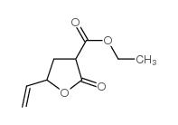 5-ETHENYLTETRAHYDRO-2-OXO-3-FURANCARBOXYLIC ACID ETHYL ESTER Structure