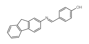 4-[(9H-fluoren-2-ylamino)methylidene]cyclohexa-2,5-dien-1-one structure