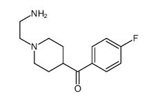 [1-(2-aminoethyl)piperidin-4-yl] (4-fluorophenyl) ketone Structure