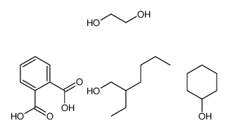 cyclohexanol,ethane-1,2-diol,2-ethylhexan-1-ol,phthalic acid Structure