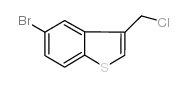 5-bromo-3-(chloromethyl)-1-benzothiophene Structure