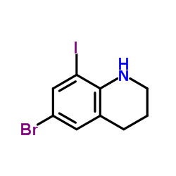 6-Bromo-8-iodo-1,2,3,4-tetrahydroquinoline picture