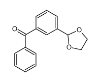 3-(1,3-DIOXOLAN-2-YL)BENZOPHENONE图片