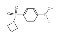 1-(4-boronophenylsulfonyl)azetidine Structure