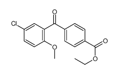 4-(5-CHLORO-2-METHOXYBENZOYL)BENZOIC ACID ETHYL ESTER picture