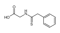 phenylthioacetylglycine Structure