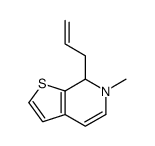 6-methyl-7-prop-2-enyl-7H-thieno[2,3-c]pyridine Structure