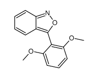 3-(2,6-dimethoxyphenyl)anthranil Structure