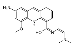 7-amino-N-[(E)-2-(dimethylamino)ethenyl]-5-methoxy-1,10-dihydroacridine-4-carboxamide Structure