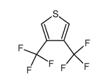 3,4-bis(trifluoromethyl)thiophene Structure