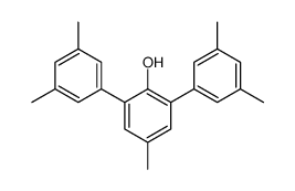 2,6-bis(3,5-dimethylphenyl)-4-methylphenol Structure