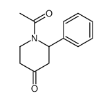 1-acetyl-2-phenylpiperidin-4-one Structure