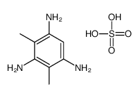 2,6-dimethylbenzene-1,3,5-triamine sulphate Structure