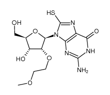 2'-methoxyethyl-8-mercapto guanosine结构式