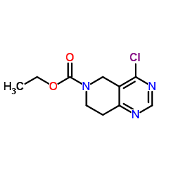 Ethyl 4-chloro-7,8-dihydropyrido[4,3-d]pyrimidine-6(5H)-carboxylate picture