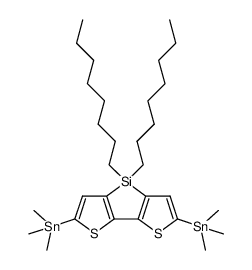 2,6-二(三甲基锡)-4,4-二辛基-二噻吩并噻咯图片