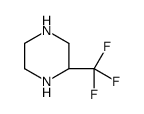 (S)-2-TRIFLUOROMETHYL-PIPERAZINE结构式