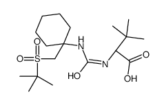 (S)-2-(3-(1-((叔丁基磺酰基)甲基)环己基)脲基)-3,3-二甲基丁酸图片