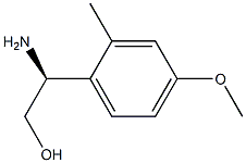 (2S)-2-AMINO-2-(4-METHOXY-2-METHYLPHENYL)ETHAN-1-OL结构式