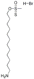 12-Aminododecyl Methanethiosulfonate Hydrobromide(Discontinued, See: A608814) Structure